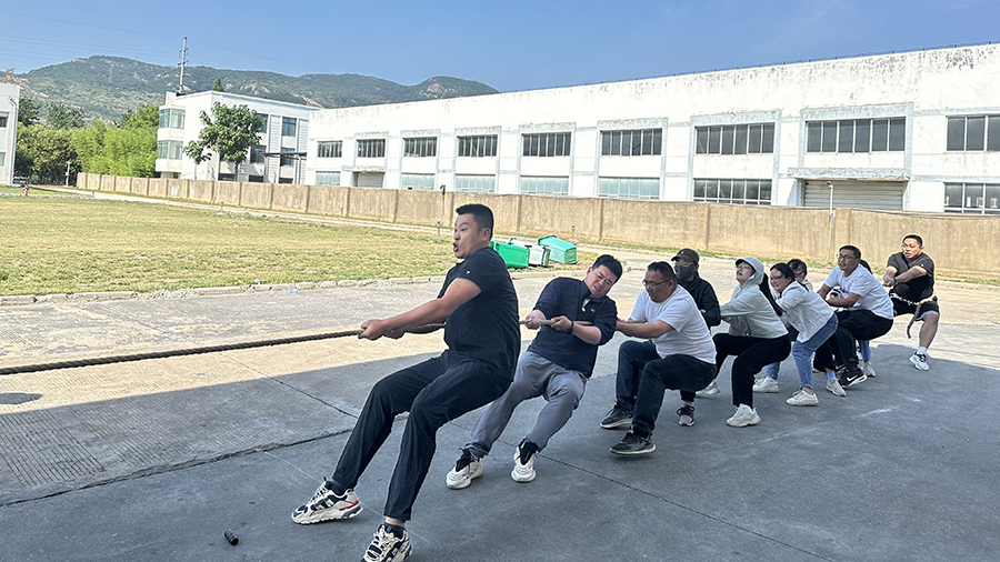 “粽”夏端午節(jié)拔河比賽在公司開(kāi)賽